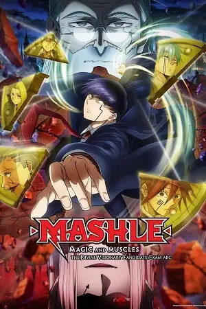 anime series mashle magic and muscles season 1, vegamovies3