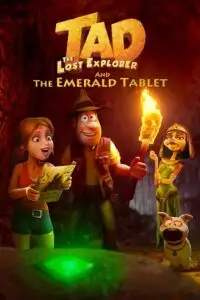 tad the lost explorer and the emerald tablet 2022 , vegamovies3